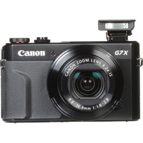 캐논 Canon PowerShot G7 X Mark II Digital Camera with 32GB SD Memory Card + Accessory Bundle