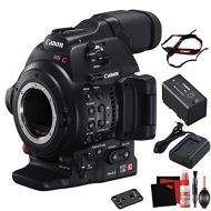 Canon EOS C100 Mark II Cinema EOS Camera with Dual Pixel CMOS AF (Body Only) Body Only International Model