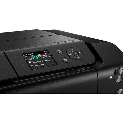 캐논 Canon imagePROGRAF PRO-300 Wireless Color Wide-Format Printer, Prints up to 13X 19, 3.0 LCD Screen with Profession Print & Layout Software and Mobile Device Printing, Black