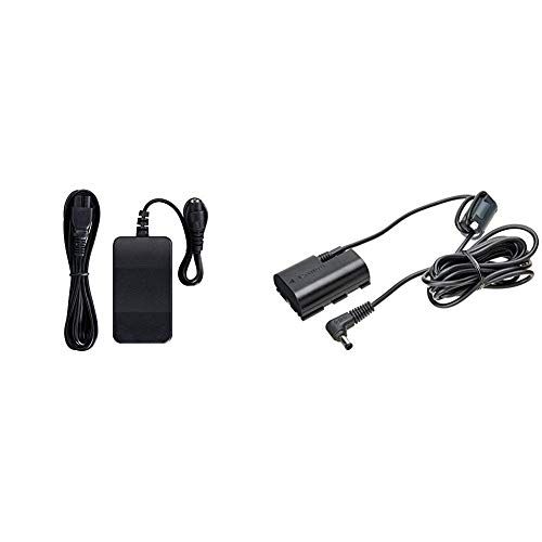 캐논 Canon AC Adapter AC-E6N (Black) & DR-E6 DC Coupler for Canon EOS 5D Mark II, 7D, 60D Digital SLR cameras