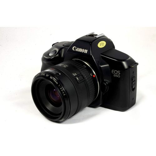 캐논 Canon EOS 850 SLR Camera With Canon 35-70mm 1:3.5-4.5 EF Auto Focus Zoom Lens