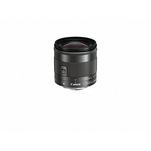 캐논 Canon EF-M 11-22mm f/4-5.6 STM Lens, Black - 7568B002