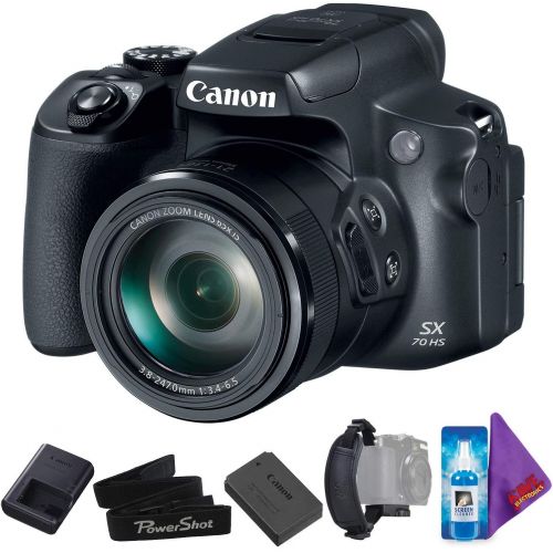 캐논 Canon Power Shot SX70 HS Digital Camera International Model Bundle