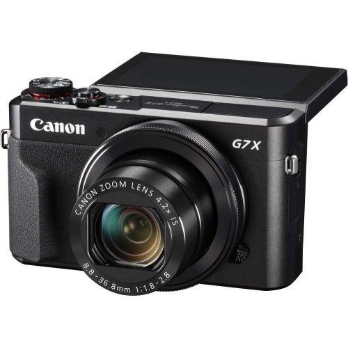 캐논 Canon PowerShot G7 X Mark II Digital Camera (International Model) with Extra Accessory Bundle