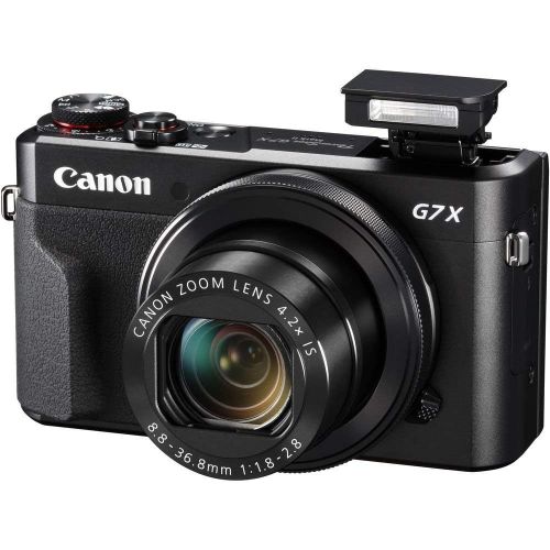 캐논 Canon PowerShot G7 X Mark II Digital Camera (International Model) with Extra Accessory Bundle