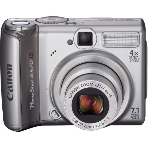 캐논 Canon PowerShot A570IS 7.1MP Digital Camera with 4x Optical Image Stabilized Zoom (OLD MODEL)