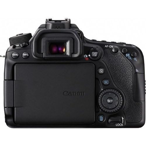 캐논 Canon EOS 80D DSLR Camera (Body Only) Bundle Kit with Carrying Bag + LCD Screen Protectors - International Model