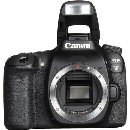 캐논 Canon EOS 80D DSLR Camera (Body Only) Bundle Kit with Carrying Bag + LCD Screen Protectors - International Model