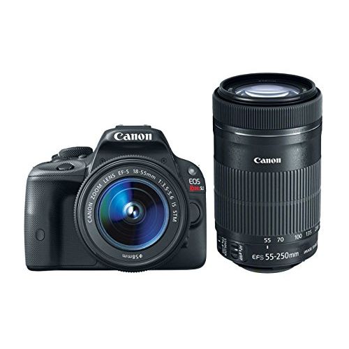 캐논 Canon EOS Rebel SL1 with 18-55mm STM with 55-250mm STM Lenses