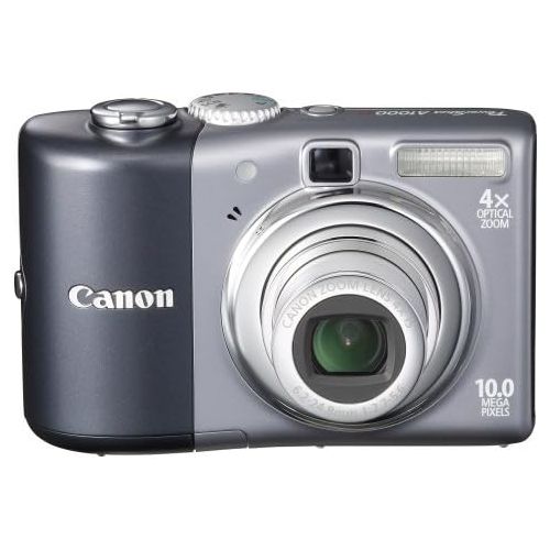 캐논 Canon Powershot A1000IS 10MP Digital Camera with 4x Optical Image Stabilized Zoom (Grey)