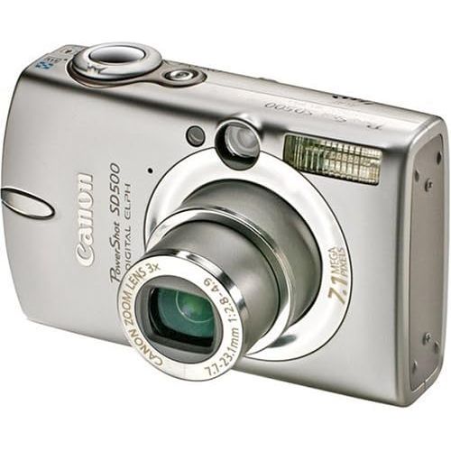 캐논 Canon Powershot SD500 7.1MP Digital Elph Camera with 3x Optical Zoom