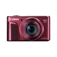 Canon PowerShot SX720 HS Digital Camera - Red (20.3 MP) (International Model) No Warranty