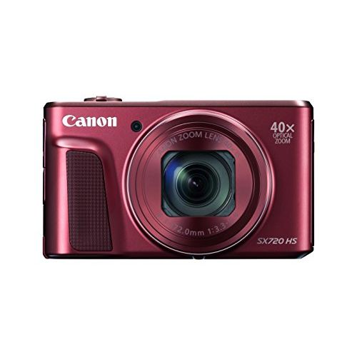 캐논 Canon PowerShot SX720 HS Digital Camera - Red (20.3 MP) (International Model) No Warranty