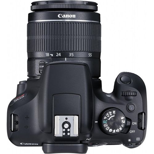 캐논 Canon EOS Rebel T6 Digital SLR Camera Kit with EF-S 18-55mm f/3.5-5.6 DC III Lens (Black)