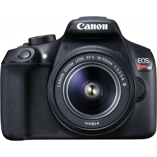 캐논 Canon EOS Rebel T6 Digital SLR Camera Kit with EF-S 18-55mm f/3.5-5.6 DC III Lens (Black)