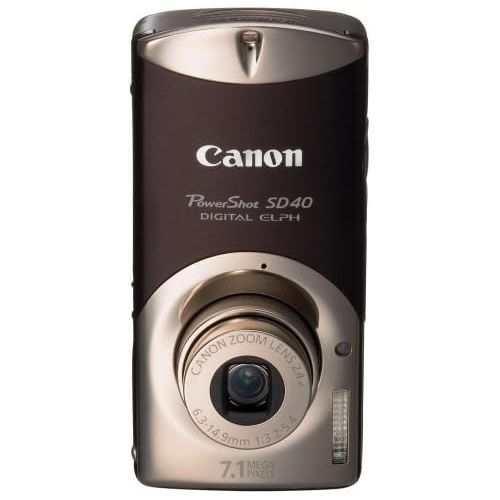 캐논 Canon PowerShot SD40 7.1MP Digital Elph Camera with 2.4x Optical Zoom (Twilight Sepia)