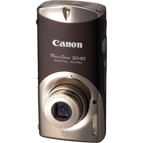 캐논 Canon PowerShot SD40 7.1MP Digital Elph Camera with 2.4x Optical Zoom (Twilight Sepia)