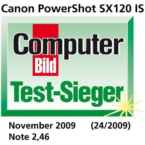 캐논 Canon Powershot SX120 IS 10MP Digital Camera (Black)