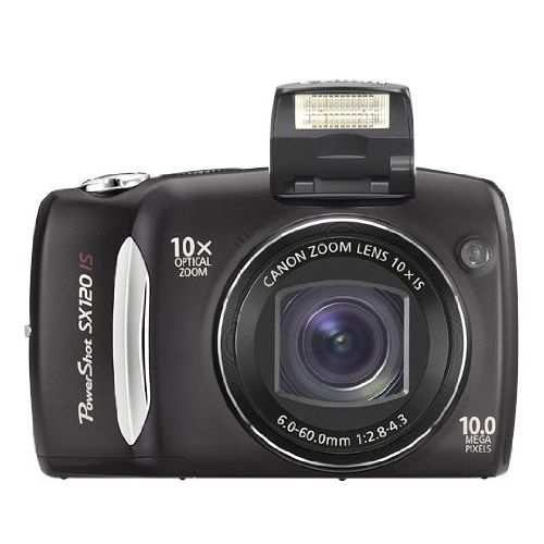 캐논 Canon Powershot SX120 IS 10MP Digital Camera (Black)