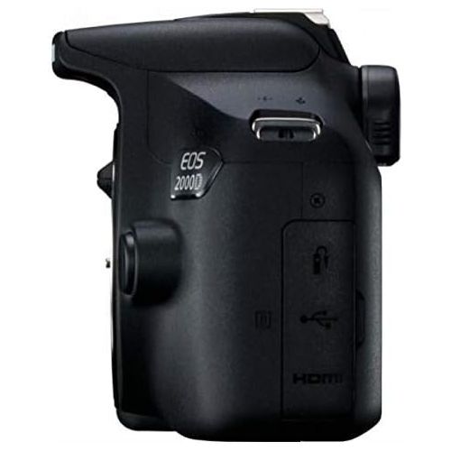 캐논 Canon EOS 2000D (Rebel T7) DSLR Camera + 18-55mm III Kit