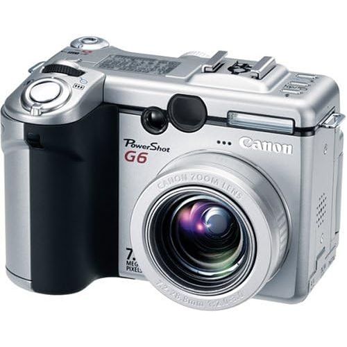 캐논 Canon PowerShot G6 7.1MP Digital Camera with 4x Optical Zoom