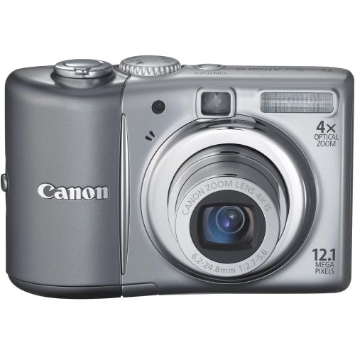 캐논 Canon PowerShot A1100IS 12.1 MP Digital Camera with 4x Optical Image Stabilized Zoom and 2.5-inch LCD (Silver) (OLD MODEL)