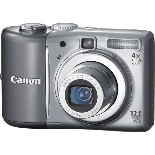 캐논 Canon PowerShot A1100IS 12.1 MP Digital Camera with 4x Optical Image Stabilized Zoom and 2.5-inch LCD (Silver) (OLD MODEL)