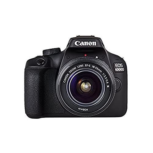 캐논 Canon EOS 4000D Kit + EF-S 18-55 DC III, 3011C003 (DC III) (International Model)