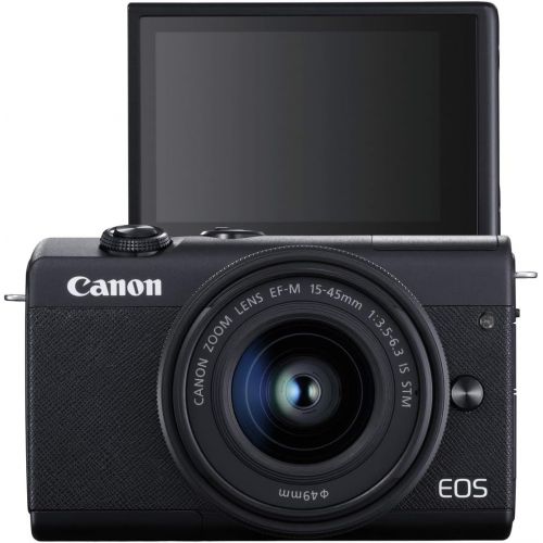 캐논 Canon EOS M200 Mirrorless Digital Camera with 15-45mm Lens International Version