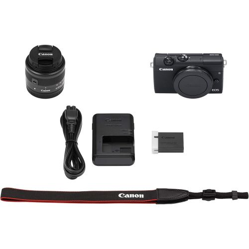 캐논 Canon EOS M200 Mirrorless Digital Camera with 15-45mm Lens International Version