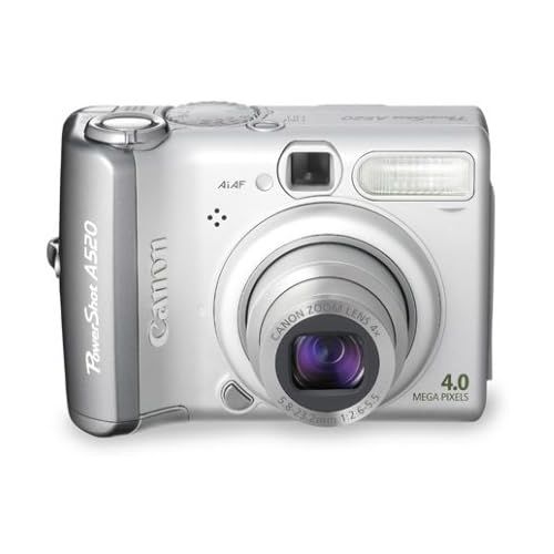 캐논 Canon Powershot A520 4MP Digital Camera with 4x Optical Zoom (OLD MODEL)