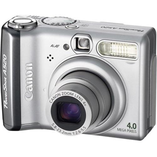 캐논 Canon Powershot A520 4MP Digital Camera with 4x Optical Zoom (OLD MODEL)