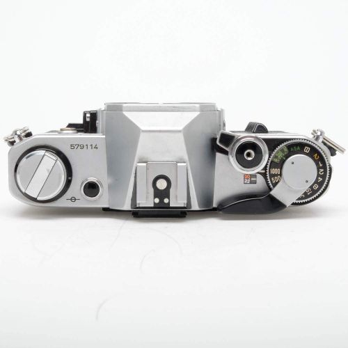 캐논 Canon AE-1 35mm SLR Manual Focus Camera Body (Chrome), 35mm Cameras