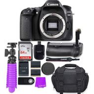 Canon EOS 80D 24.2MP CMOS Full HD Wi-Fi Enabled Digital SLR Camera (Body) + Accessory Bundle