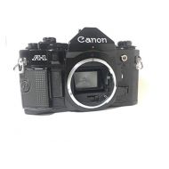 Black Canon A-1 SLR 35mm manual focus camera; body only, lens is not included