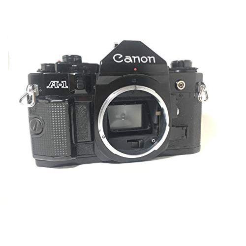 캐논 Black Canon A-1 SLR 35mm manual focus camera; body only, lens is not included