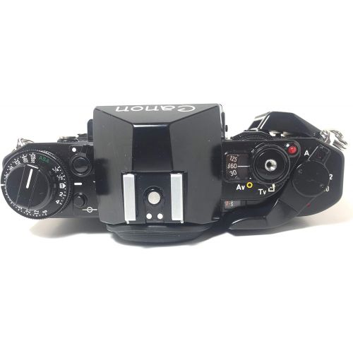 캐논 Black Canon A-1 SLR 35mm manual focus camera; body only, lens is not included