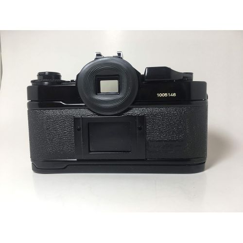 캐논 Black Canon A-1 SLR 35mm manual focus camera; body only, lens is not included