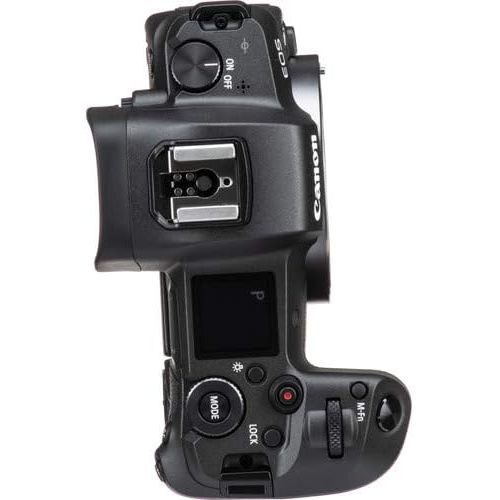 캐논 Canon?EOS R Mirrorless Digital Camera (Body Only) and Mount Adapter EF-EOS R kit Bundled with Deluxe Accessories Like Pro Microphone, High Speed Flash, 4-Pack Photo Editing Softwar