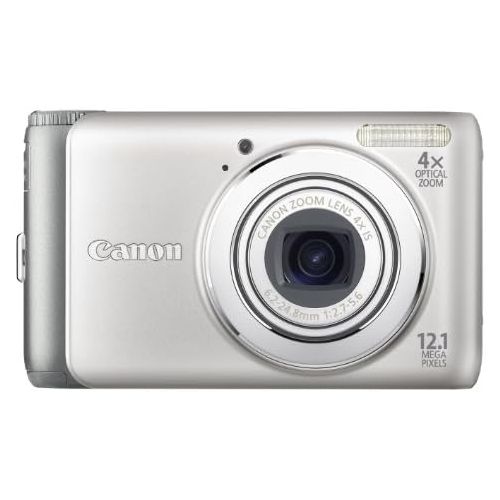 캐논 Canon PowerShot A3100IS 12.1 MP Digital Camera with 4x Optical Image Stabilized Zoom and 2.7-Inch LCD (Silver)