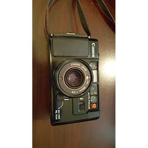 캐논 Canon AF35M 35mm Film Camera CAFS Self-Timer Pre Focus w/Canon Lens Manual ASA 38mm 1:2.8 Camera (Black Camera)