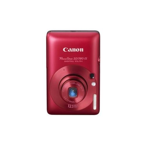 캐논 Canon PowerShot SD780IS 12.1 MP Digital Camera with 3x Optical Image Stabilized Zoom and 2.5-inch LCD (Deep Red)