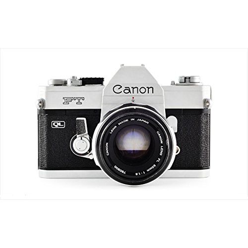 캐논 Canon TL QL 35mm SLR Professional Vintage Film Camera with Lens