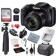 Canon PowerShot SX540 HS Digital Camera (1067C001) with Accessory Bundle Package SanDisk 32gb SD Card + Deluxe Cleaning Kit + 12 Tripod + More