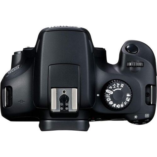 캐논 Canon Rebel T100 w/Canon EF-S 18-55mm F/3.5-5.6 III Zoom Lens & Professional Accessory Bundle W/ 128GB Memory Card & Back-Pack Case & Spare Battery & More