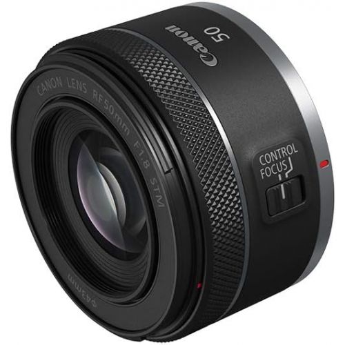 캐논 Canon RF50mm F1.8 STM for Canon Full Frame Mirrorless RF Mount Cameras [EOS R, EOS RP, EOS R5, EOS R6](4515C002)