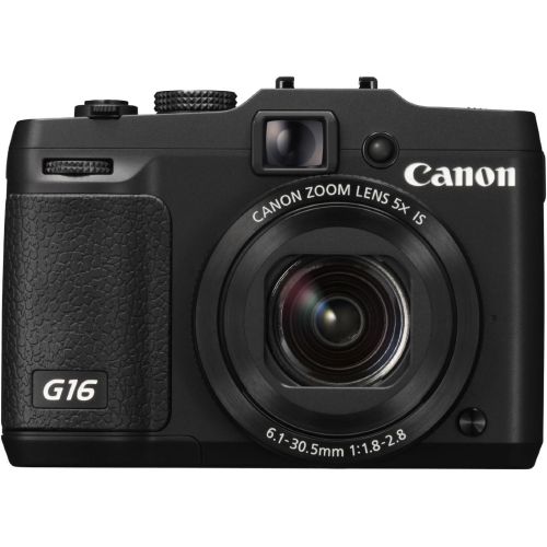 캐논 Canon PowerShot G16 12.1 MP CMOS Digital Camera with 5x Optical Zoom and 1080p Full-HD Video Wi-Fi Enabled