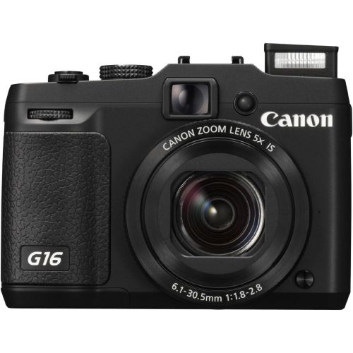 캐논 Canon PowerShot G16 12.1 MP CMOS Digital Camera with 5x Optical Zoom and 1080p Full-HD Video Wi-Fi Enabled