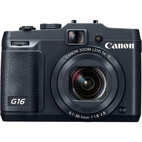 캐논 Canon PowerShot G16 12.1 MP CMOS Digital Camera with 5x Optical Zoom and 1080p Full-HD Video Wi-Fi Enabled