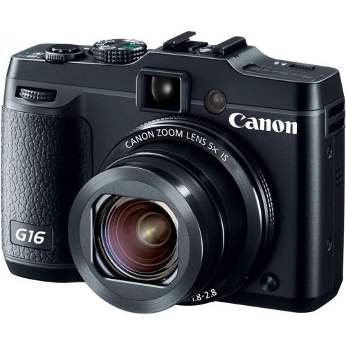 캐논 Canon PowerShot G16 12.1 MP CMOS Digital Camera with 5x Optical Zoom and 1080p Full-HD Video Wi-Fi Enabled